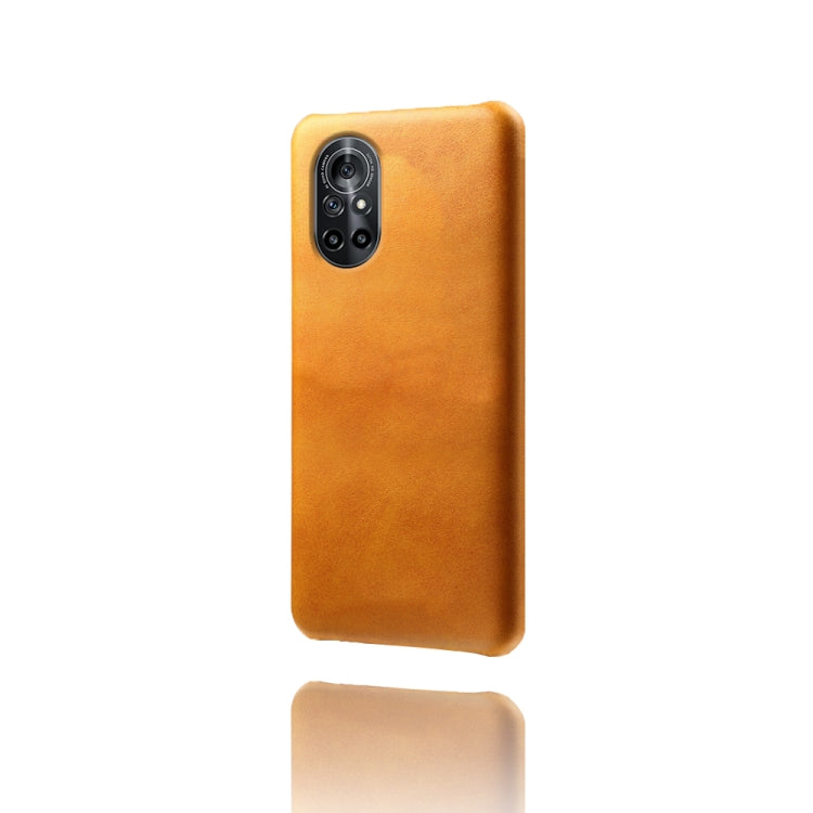 For Honor V40 Lite Calf Texture PC + PU Phone Case