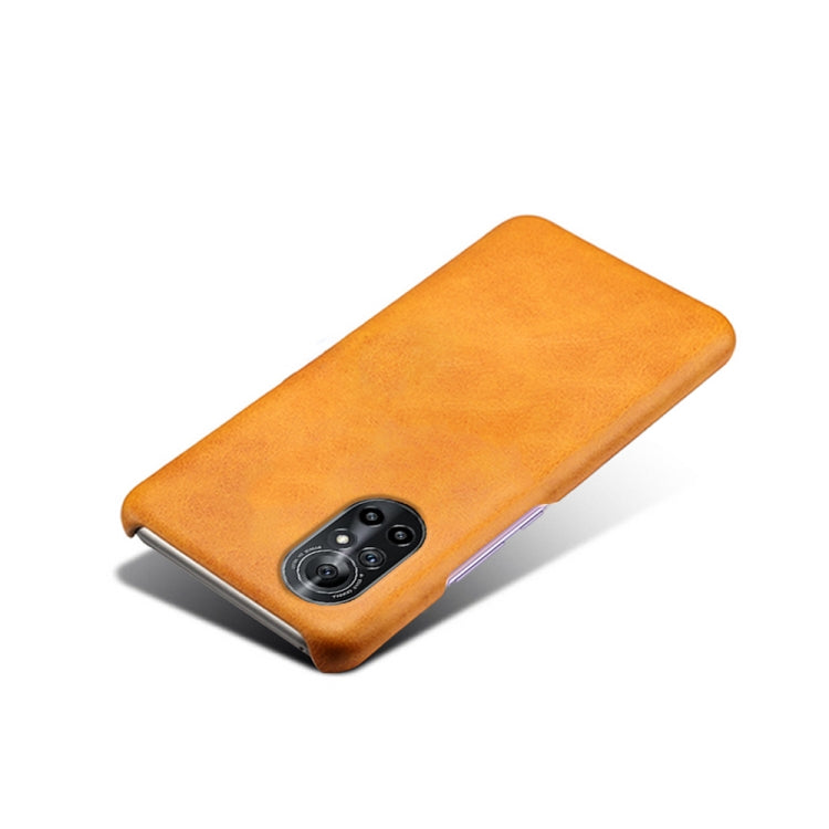 For Honor V40 Lite Calf Texture PC + PU Phone Case
