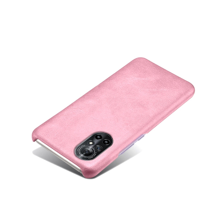 For Honor V40 Lite Calf Texture PC + PU Phone Case