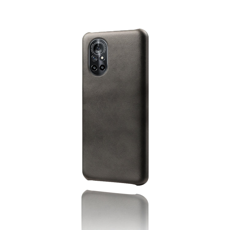 For Honor V40 Lite Calf Texture PC + PU Phone Case