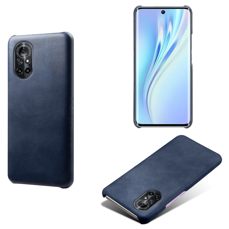 For Honor V40 Lite Calf Texture PC + PU Phone Case
