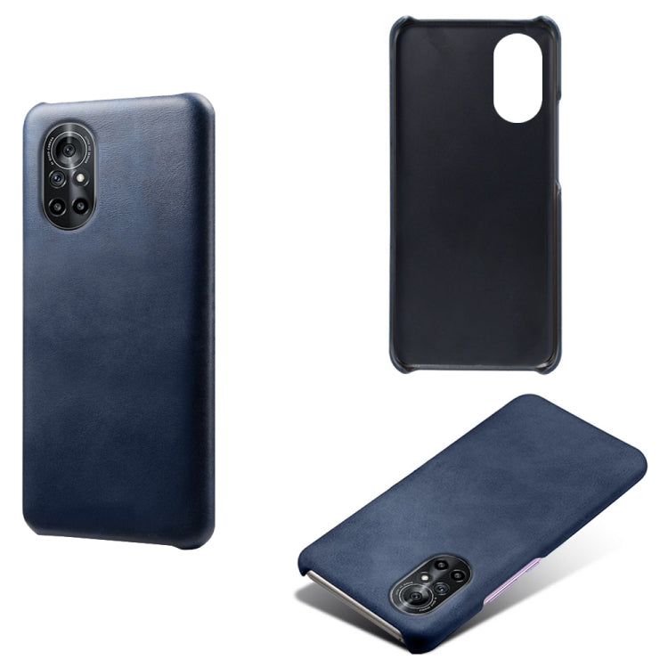 For Honor V40 Lite Calf Texture PC + PU Phone Case