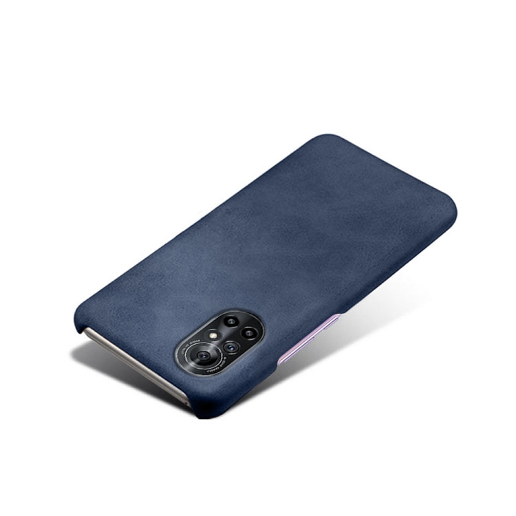 For Honor V40 Lite Calf Texture PC + PU Phone Case