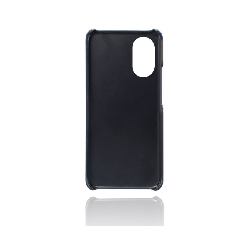 For Honor V40 Lite Calf Texture PC + PU Phone Case