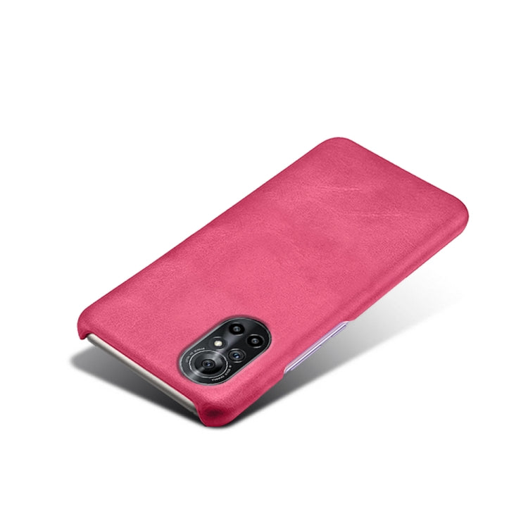 For Honor V40 Lite Calf Texture PC + PU Phone Case