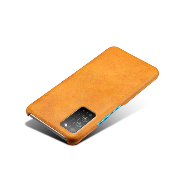 For Honor X10 5G Calf Texture PC + PU Phone Case