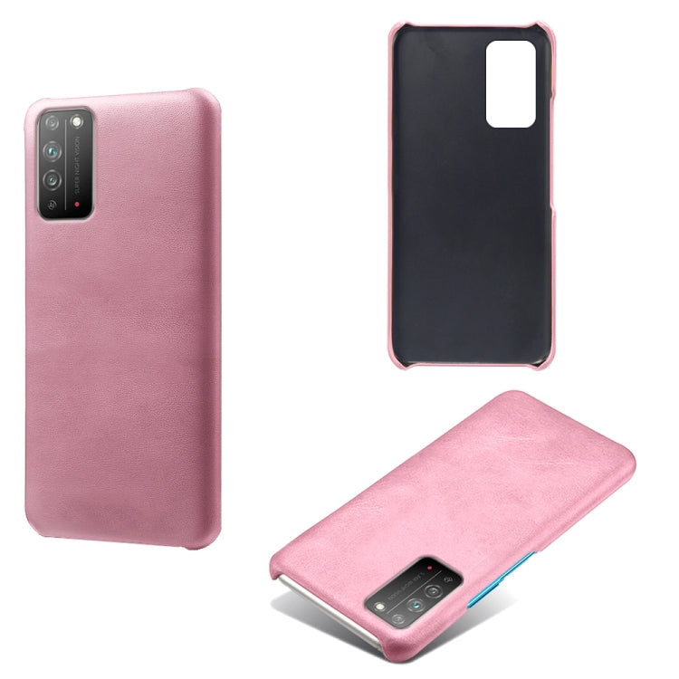 For Honor X10 5G Calf Texture PC + PU Phone Case
