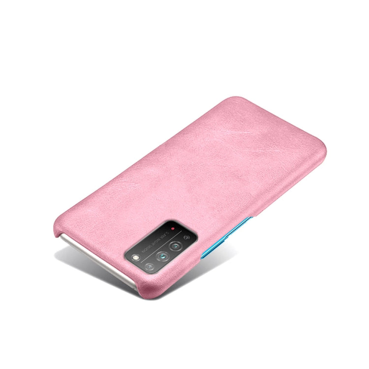 For Honor X10 5G Calf Texture PC + PU Phone Case