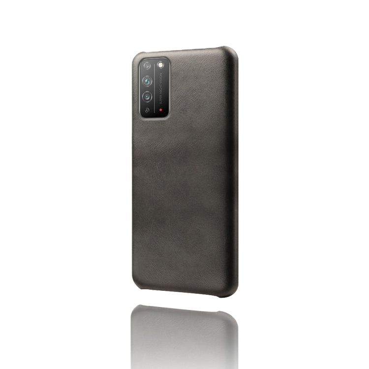 For Honor X10 5G Calf Texture PC + PU Phone Case