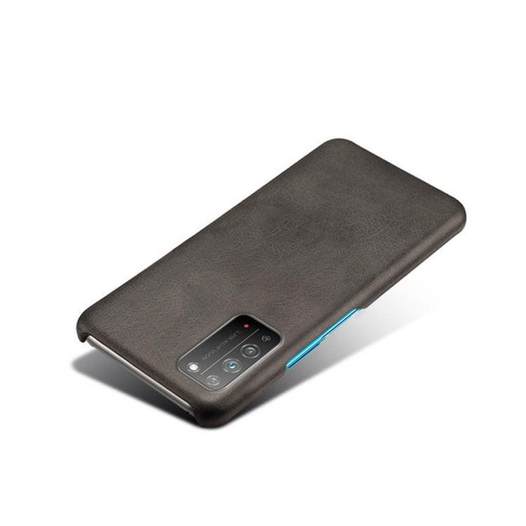 For Honor X10 5G Calf Texture PC + PU Phone Case