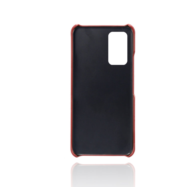 For Honor X10 5G Calf Texture PC + PU Phone Case