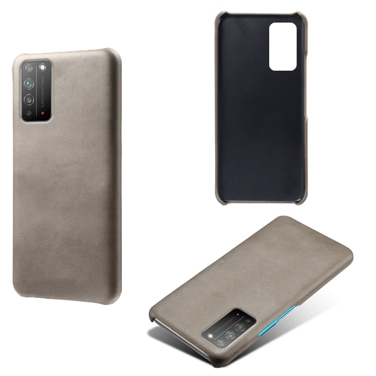 For Honor X10 5G Calf Texture PC + PU Phone Case