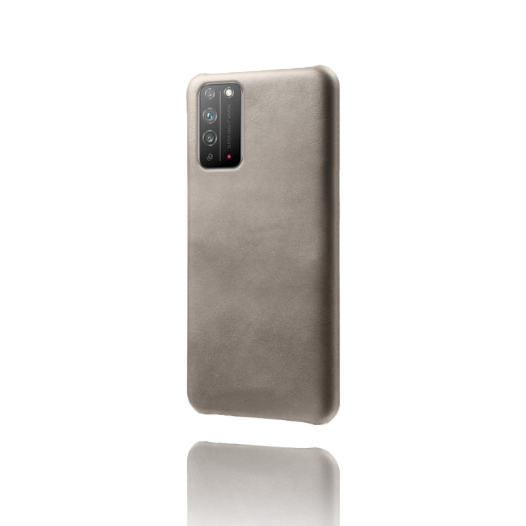For Honor X10 5G Calf Texture PC + PU Phone Case