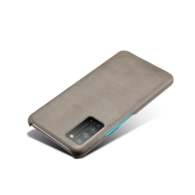 For Honor X10 5G Calf Texture PC + PU Phone Case