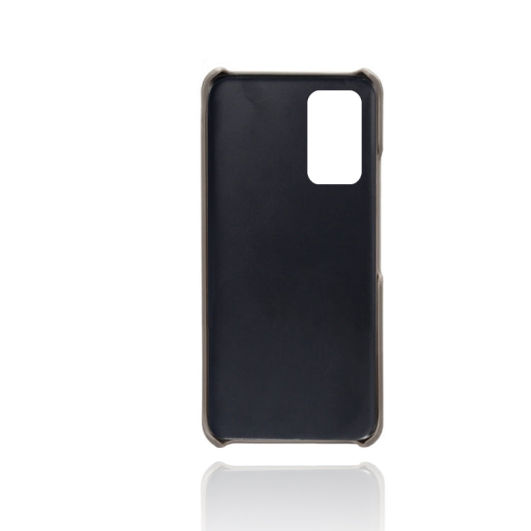 For Honor X10 5G Calf Texture PC + PU Phone Case