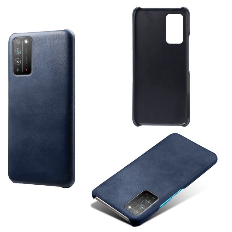 For Honor X10 5G Calf Texture PC + PU Phone Case