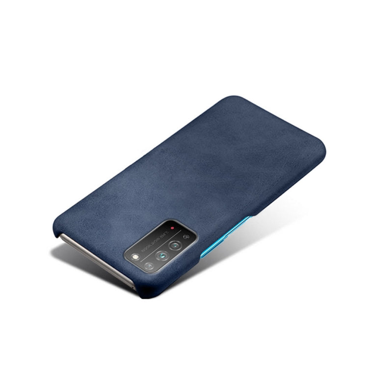 For Honor X10 5G Calf Texture PC + PU Phone Case