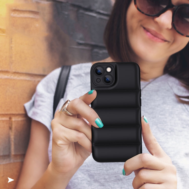 For iPhone 13 Pro Eiderdown Airbag Shockproof Phone Case