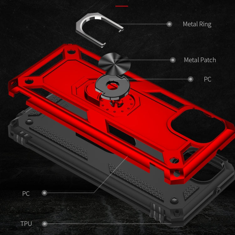 For Samsung Galaxy A03 164mm Version Shockproof TPU + PC Phone Case