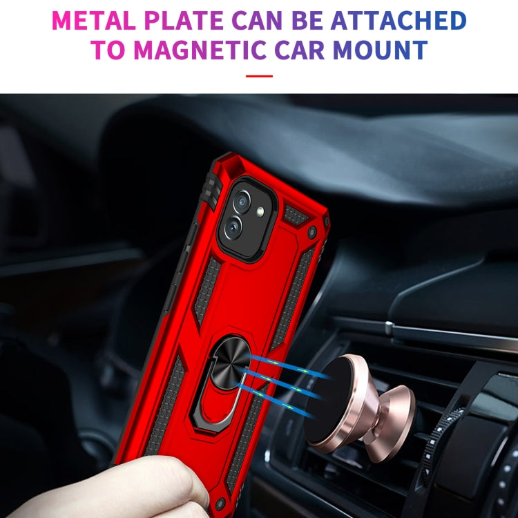 For Samsung Galaxy A03 164mm Version Shockproof TPU + PC Phone Case