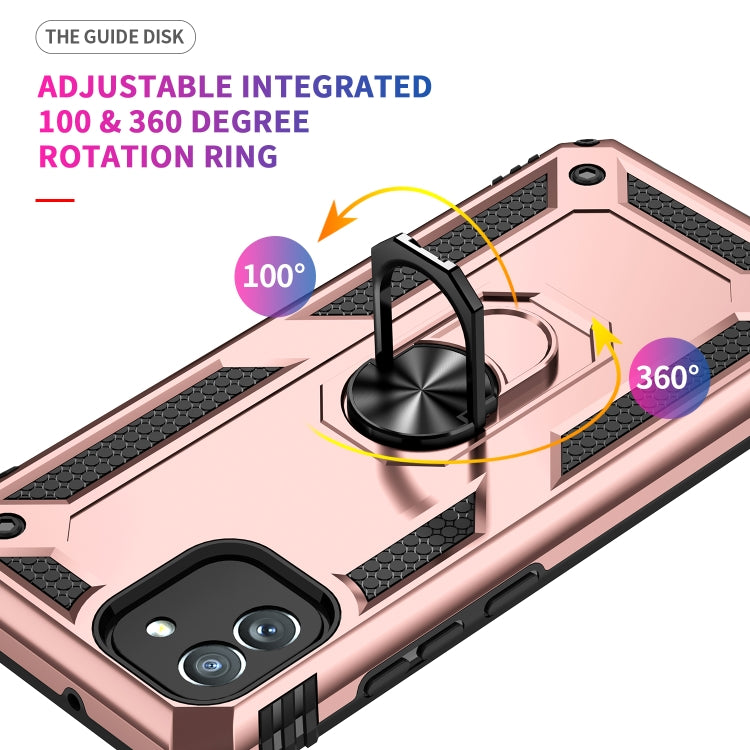 For Samsung Galaxy A03 164mm Version Shockproof TPU + PC Phone Case