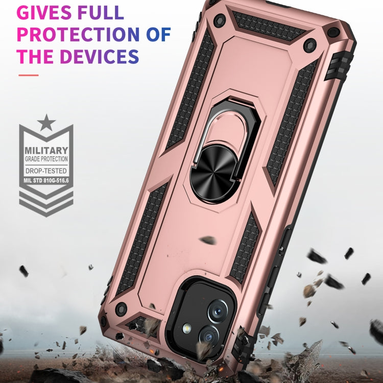 For Samsung Galaxy A03 164mm Version Shockproof TPU + PC Phone Case