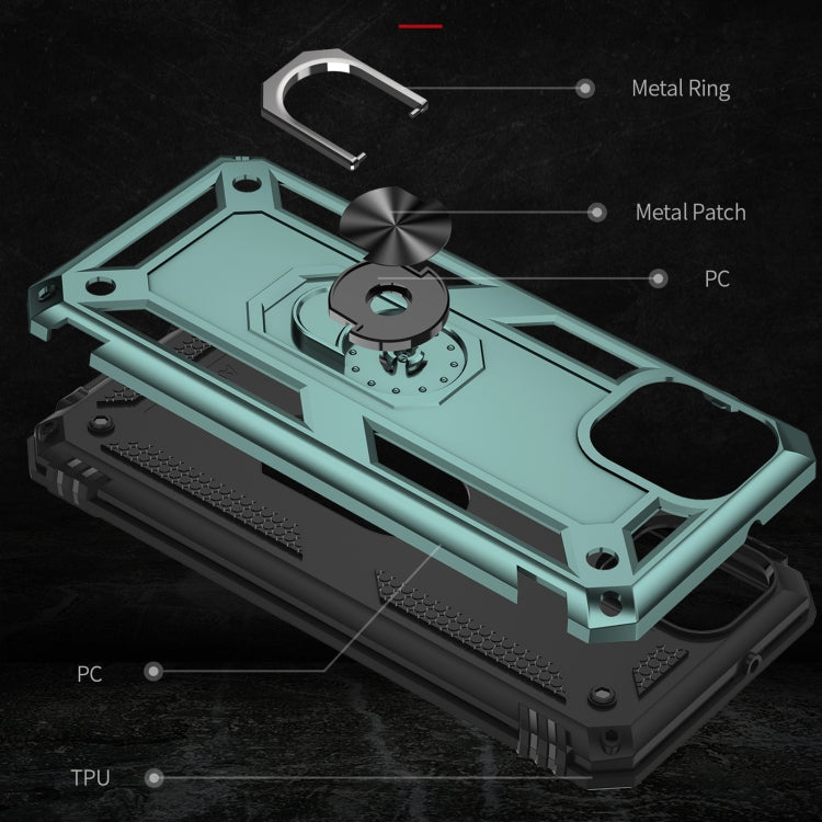 For Samsung Galaxy A03 164mm Version Shockproof TPU + PC Phone Case