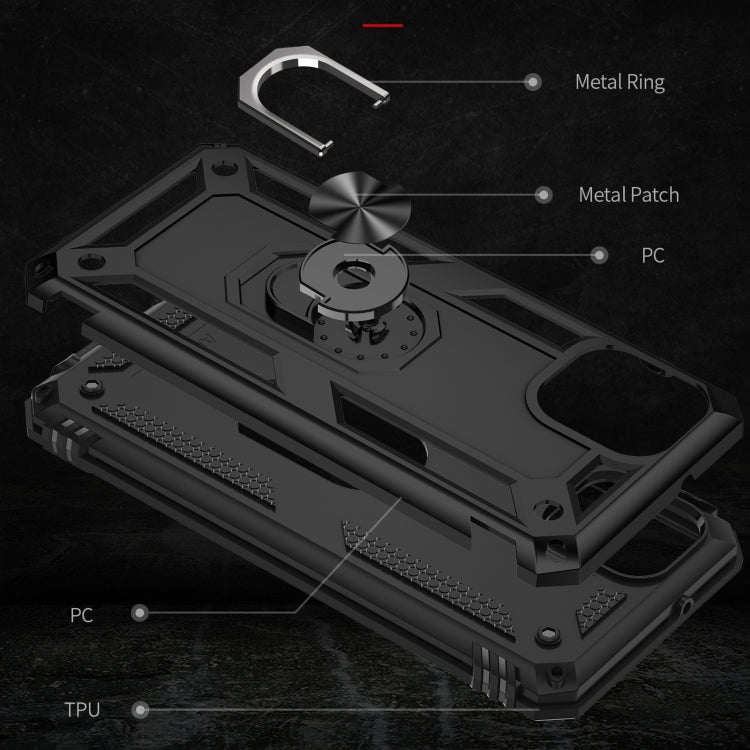 For Samsung Galaxy A03 166mm Version Shockproof TPU + PC Phone Case