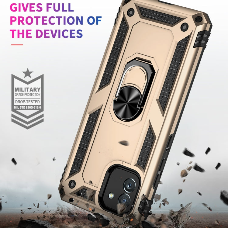 For Samsung Galaxy A03 166mm Version Shockproof TPU + PC Phone Case