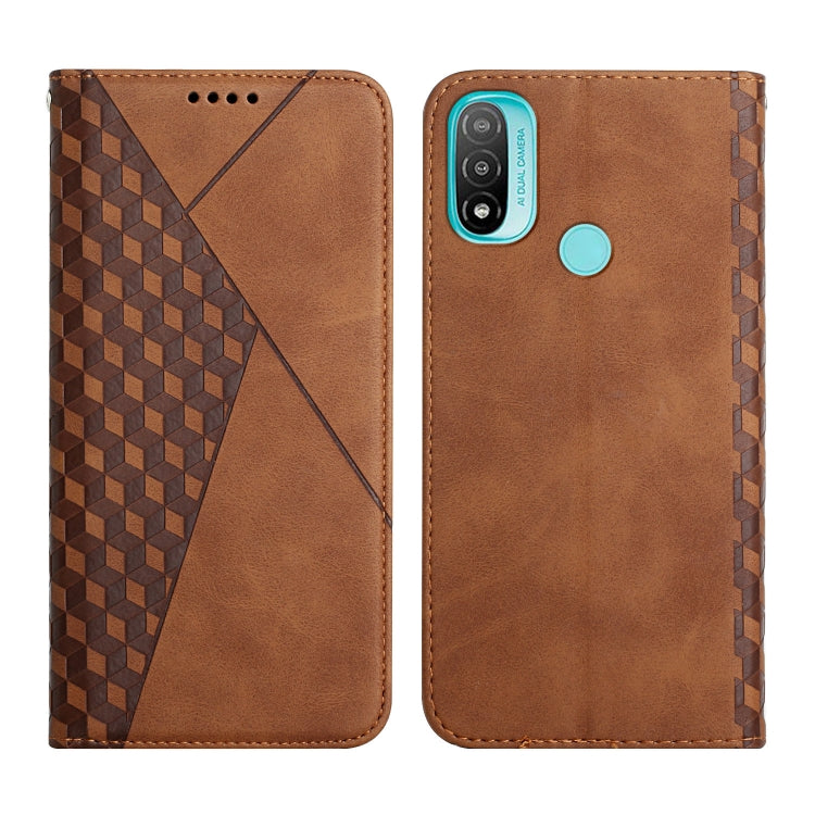 For Motorola Moto E20 / E30 / E40 Skin Feel Magnetic Leather Phone Case