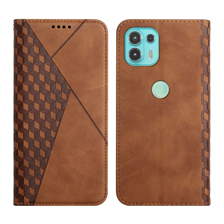 For Motorola Edge 20 Lite Skin Feel Magnetic Leather Phone Case