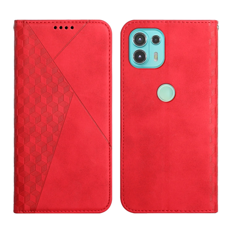 For Motorola Edge 20 Lite Skin Feel Magnetic Leather Phone Case