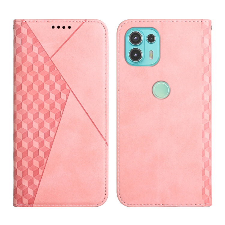 For Motorola Edge 20 Lite Skin Feel Magnetic Leather Phone Case