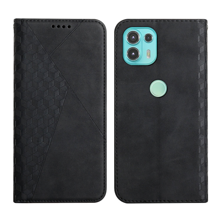 For Motorola Edge 20 Lite Skin Feel Magnetic Leather Phone Case