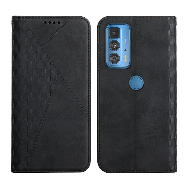 For Motorola Edge 20 Pro Skin Feel Magnetic Leather Phone Case