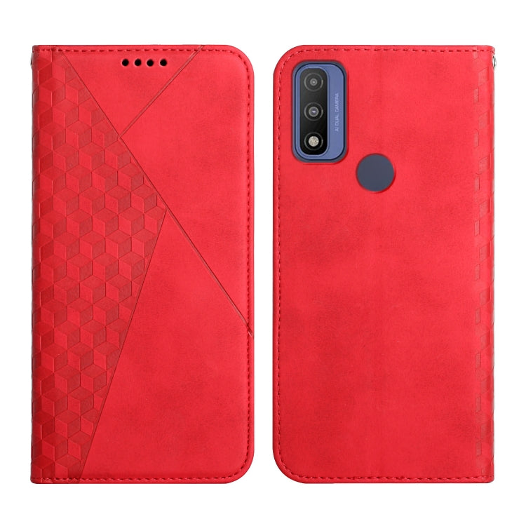 For Motorola G Pure Skin Feel Magnetic Leather Phone Case
