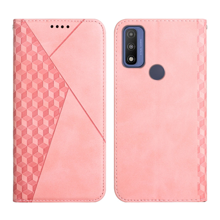 For Motorola G Pure Skin Feel Magnetic Leather Phone Case