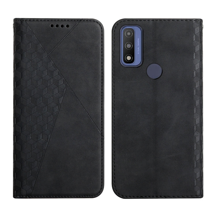 For Motorola G Pure Skin Feel Magnetic Leather Phone Case
