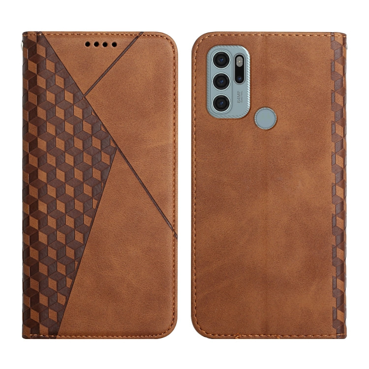 For Motorola Moto G60S Skin Feel Magnetic Leather Phone Case