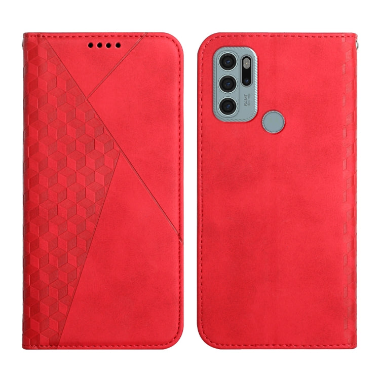 For Motorola Moto G60S Skin Feel Magnetic Leather Phone Case