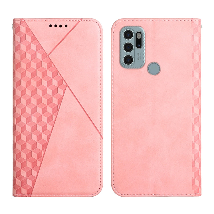 For Motorola Moto G60S Skin Feel Magnetic Leather Phone Case