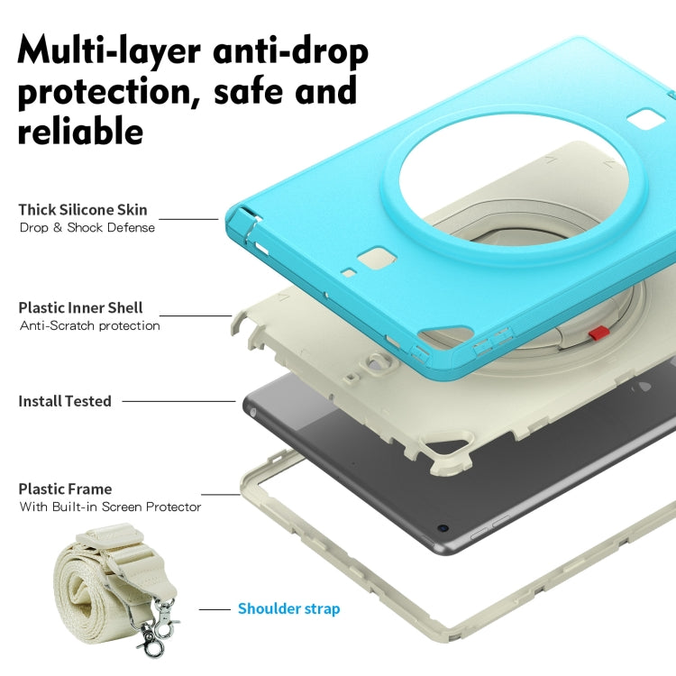 For iPad 10.2 2021 / 2020 TPU + PC Tablet Case