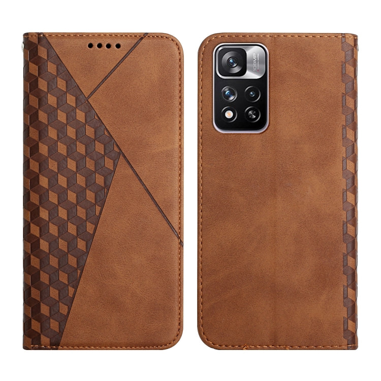 For Xiaomi Redmi Note 11 Pro 5G Skin Feel Magnetic Leather Phone Case