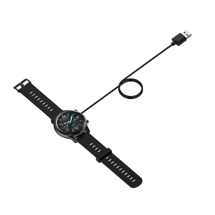 For Boat Watch Flash Smart Watch Charging Cable, Length: 1m(Black)