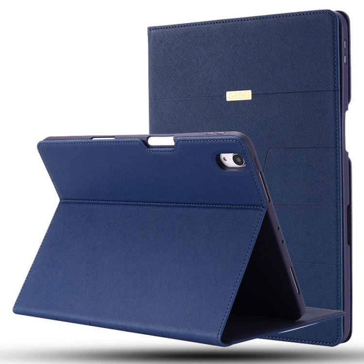 For iPad Pro 11 inch GEBEI PU+TPU Horizontal Flip Protective Case with Holder & Card Slots