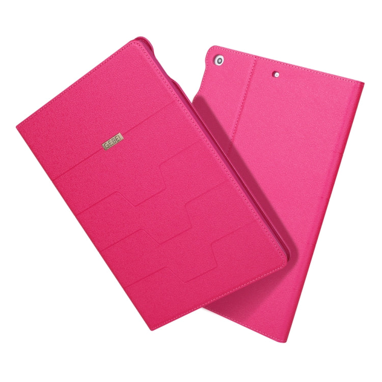 For iPad 9.7 2018 & 2017 GEBEI PU+TPU Horizontal Flip Protective Case with Holder & Card Slots