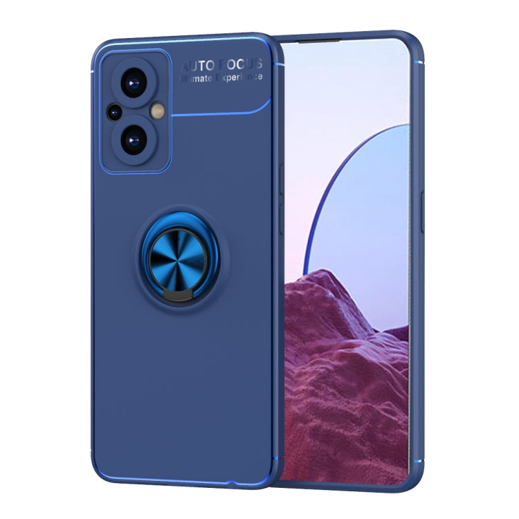 For OnePlus Nord N20 5G Metal Ring Holder 360 Degree Rotating TPU Phone Case