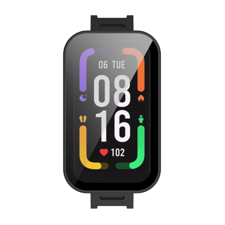 For Xiaomi Redmi Smart Band Pro PC + Tempered Glass Watch Protective Case