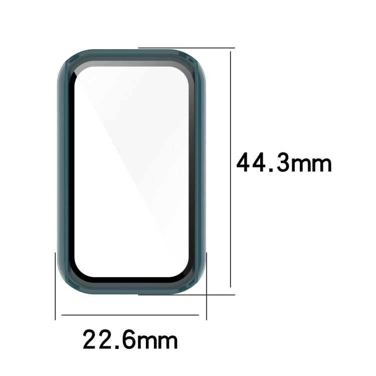 For Xiaomi Redmi Smart Band Pro PC + Tempered Glass Watch Protective Case