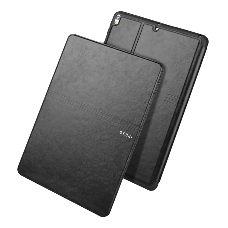 For iPad Pro 10.5 inch GEBEI Full Coverage Horizontal Flip Protective Case with Holder & Card Slots
